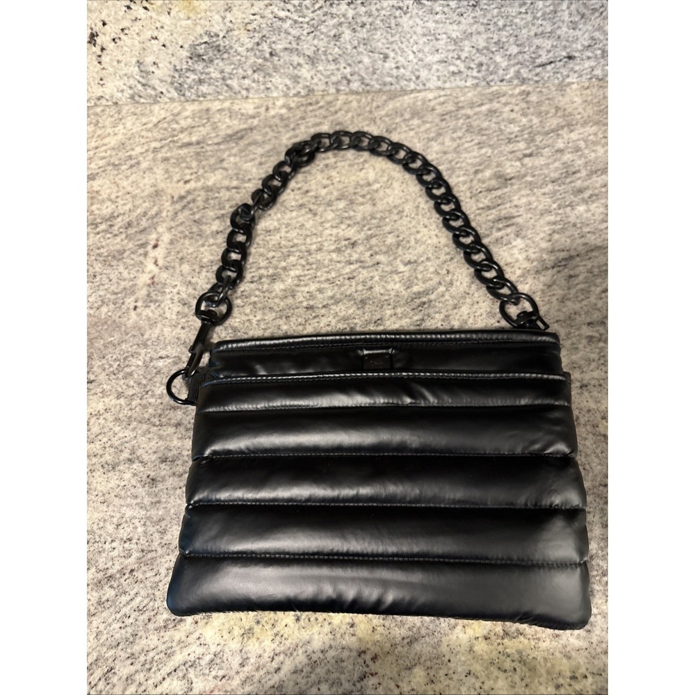Think Roslyn Downtown Chain Shoulder Bag‎ Black Purse